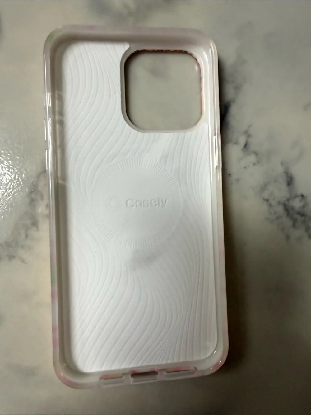 Floral Pink & Cream Decorative Phone Case - Brand Unknown